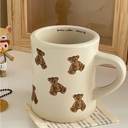 Lovely Cartoon Style Animal Friends Mugs (330ml/11.15oz)