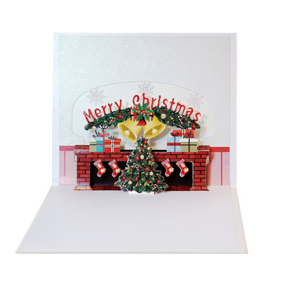 Merry Christmas 3D/Pop-up Cards for Christmas/Birthday/Event/Gift/Mother's day