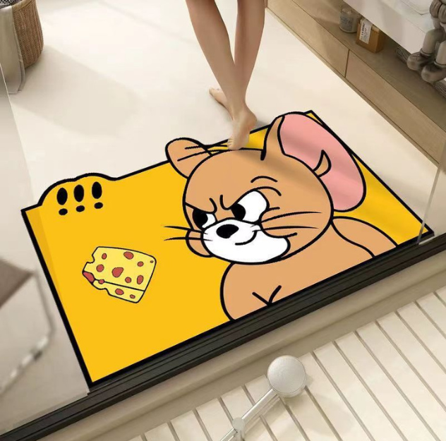 Funny Tom and Jerry Mats and Rugs for Home Decor/Bath/Doormat  80cm x 50cm / 31.49"x19.68"