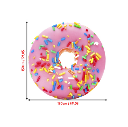 Donut Throw Blanket for Living Room Decor (150cm*150cm)(59.05"*59.05")