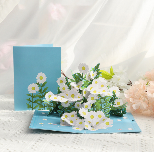 Daisy 3D/Pop-up Cards for Birthday/Event/Gift/Mother's day