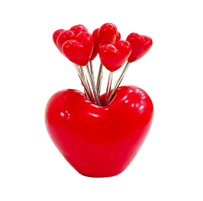 Fruit Forks Set (Heart shape)