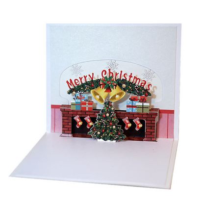 Merry Christmas 3D/Pop-up Cards for Christmas/Birthday/Event/Gift/Mother's day