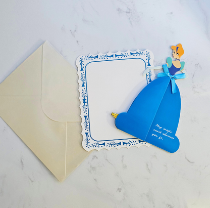 Cinderella 3D/Pop-up Cards for Birthday/Event/Gift/Mother's day