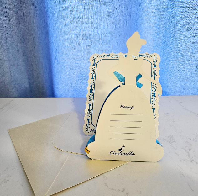 Cinderella 3D/Pop-up Cards for Birthday/Event/Gift/Mother's day