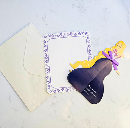 Rapunzel 3D/Pop-up Cards for Birthday/Event/Gift