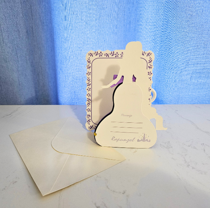 Rapunzel 3D/Pop-up Cards for Birthday/Event/Gift