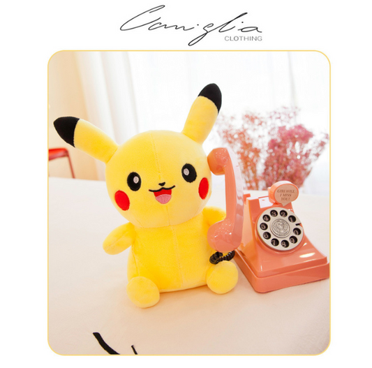 Adorable Pikachu Plush Toy for Throw Pillow/Home Decor/Character Toy (45cm(h)/17.71"(h))