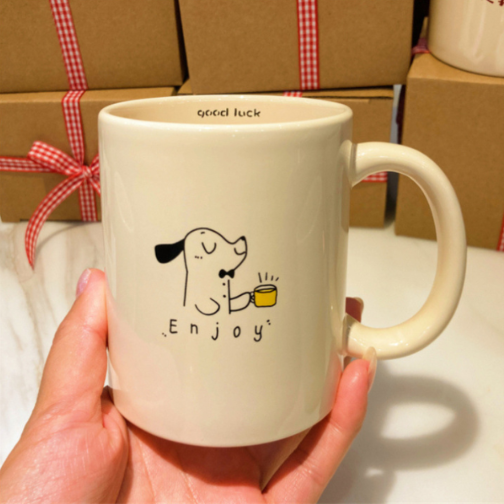 Lovely Cartoon Style Animal Friends Mugs (330ml/11.15oz)