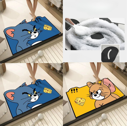 Funny Tom and Jerry Mats and Rugs for Home Decor/Bath/Doormat  80cm x 50cm / 31.49"x19.68"