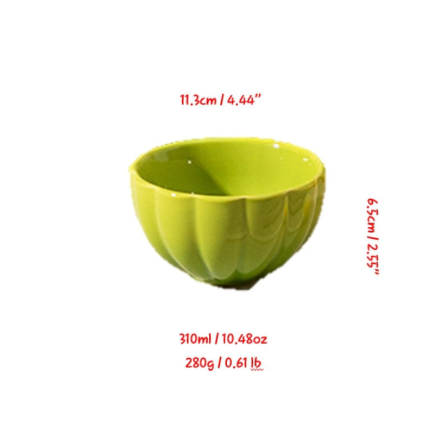 Colorful Gradation Bowl for Rice/Cereal/Soup/Salad/Banchan