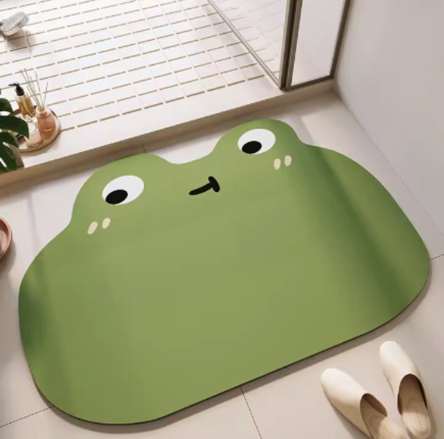 Adorable Baby Frog Mats Rugs for Home Decor/Bath/Doormat (80cm x 50cm / 31.49"x19.68")