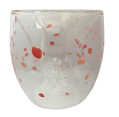 Baby Kitten Paw-Shaped 3D Glass Cup