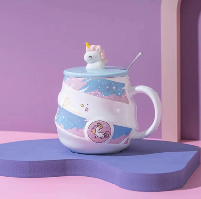 Adorable Magical Unicorn Mug for Kids Gift/Birthday Gift/Coffee/Milk (480ml/16.23oz)