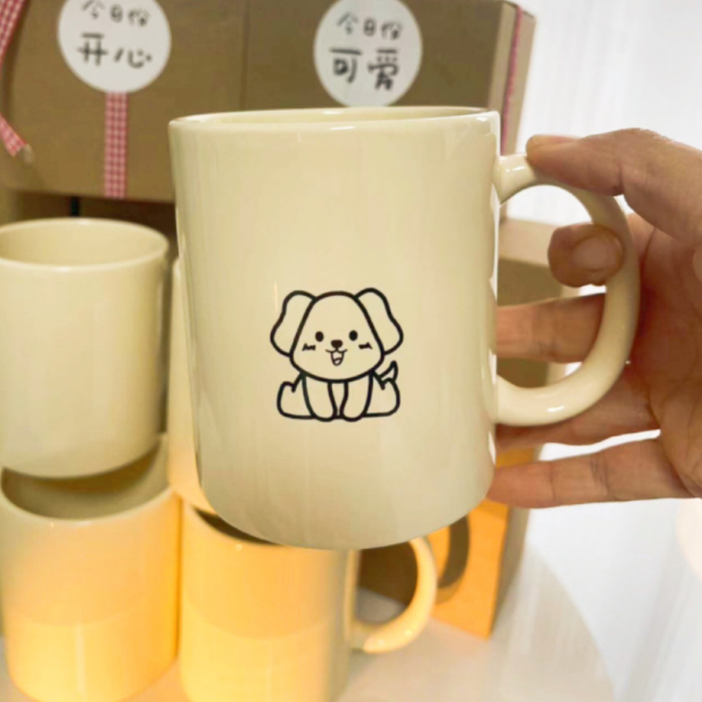 Lovely Cartoon Style Animal Friends Mugs (330ml/11.15oz)