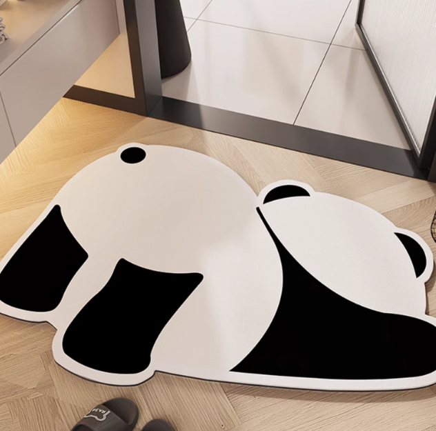 Adorable Baby Panda Mats Rugs for Home Decor/Bath/Doormat (80cm x 50cm / 31.49"x19.68")