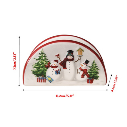 Festive Christmas Napkin Holder – Holiday Cheer for Your Table