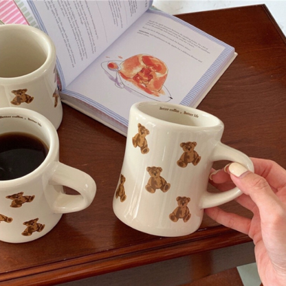 Lovely Cartoon Style Animal Friends Mugs (330ml/11.15oz)